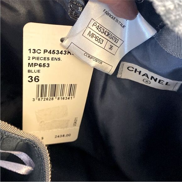 Brand New Chanel Sweater and Skirt Set - Picture 6 of 7